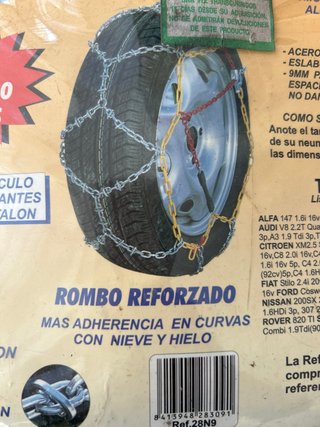 Cadenas para nieve Ref.90