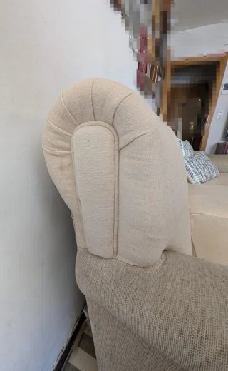 Sofá grande beige