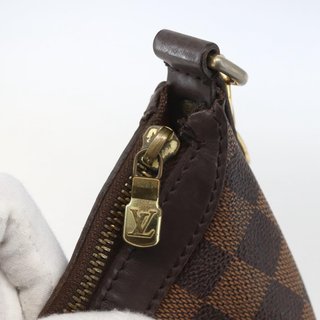 LOUIS VUITTON Damier Ebene Illovo MM Shoulder Bag