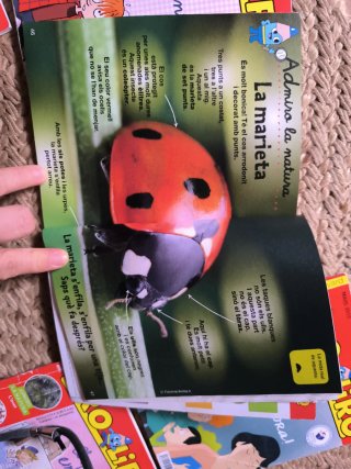 Lote revistas-libro TIROLIRO, en catalán, 7-9 años