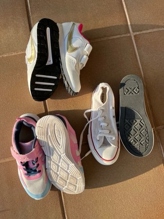 Lote de 3 pares tenis Talla 33