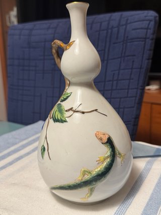 Vaso Herend in porcellana decorato