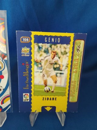 Zidane difícil! 2004 mundicromo TOPPS real Madrid