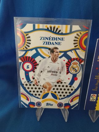 Zidane difícil! 2004 mundicromo TOPPS real Madrid