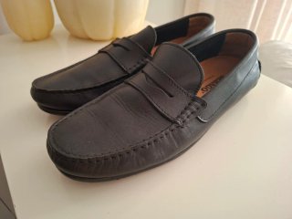 Mocasines Sebago Negros Hombre Talla 44