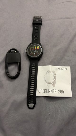 Reloj Garmin Forerunner 265 Negro Nuevo