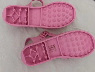 Sandalias rosas Primark, super cómodas ...