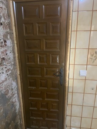 Puertas maciza de pino