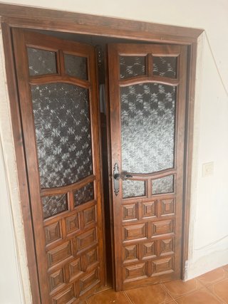 Puertas maciza de pino