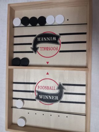 Futbolín de mesa pequeño