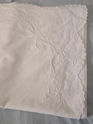Juego sábanas bordadas 135cm sin estrenar