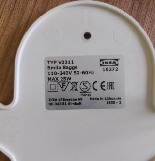 Lámpara infantil Smila Bagge IKEA escarabajo