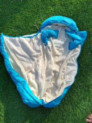 Saco de dormir para bebé azul