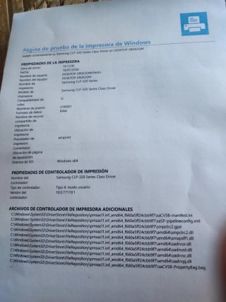 Impresora Samsung CLP-320 + Tóner Negro