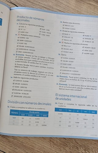 Matemáticas 1o Secundaria