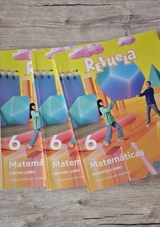 LIBROS MATEMÁTICAS 6ºPRIMARIA
