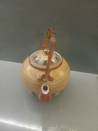Teiera Giapponese Ceramica Smaltata