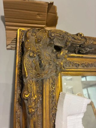 espejos antiguos dorados