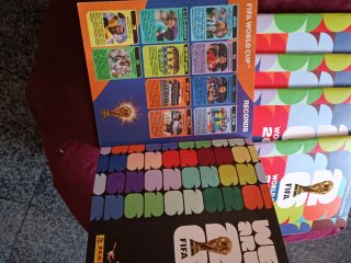 Lote 5 álbumes Panini Mundial 2026