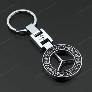 Llaveros Mercedes Benz Metálicos Clásicos (Pack 2)