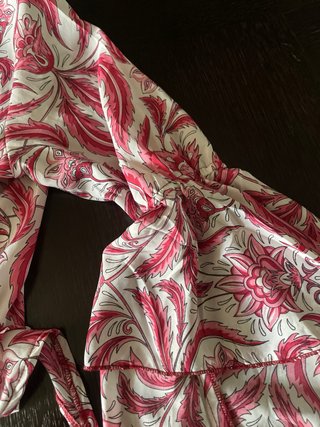 Camicia crop Positano donna fantasia floreale