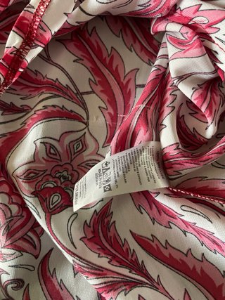 Camicia crop Positano donna fantasia floreale