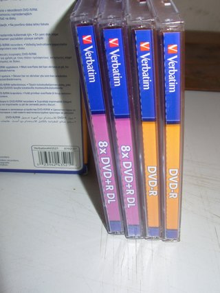 Lotto 20 Custodie CD/DVD Verbatim