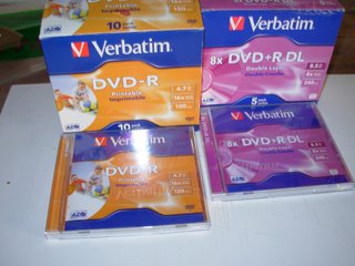 Lotto 20 Custodie CD/DVD Verbatim