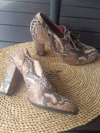 Zapatos Fornarina Talla 39 Serpiente
