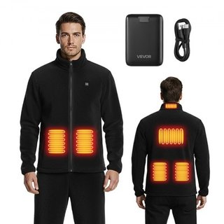 Chaqueta de forro polar calefaccionada para hombre