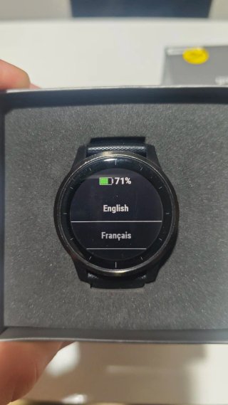 Garmin Vivoactive 4 Smartwatch Negro