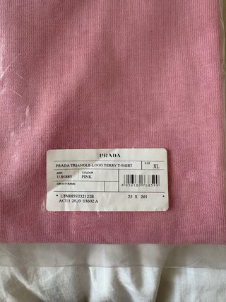 Camiseta Prada Rosa Talla M