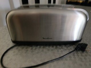 Tostadora doble Moulinex Acero Inoxidable