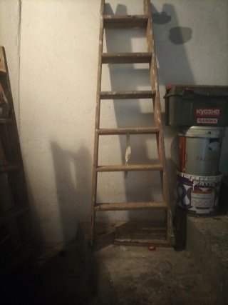 Escaleras de pintura 6,  4 y 3 peldaños.