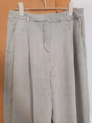 Pantalones anchos Aviù estampado marmoleado. T-38