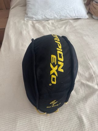 Casco Scorpion R1 Azul y Amarillo talla M