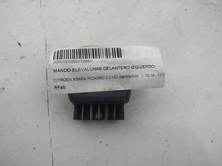 MANDO ELEVALUNAS DELANTERO IZQUIERDO CITROEN XSARA PICASSO 2.0 HDi Satisfaction