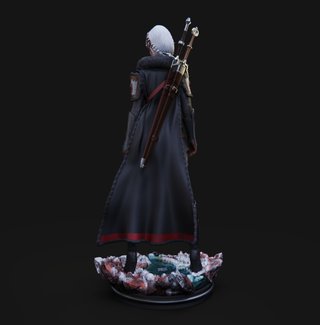 Figura Resina Ciri, The Witcher 1/8