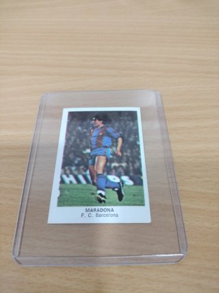 Cromo Maradona F.C. Barcelona 84 Cromos Cano