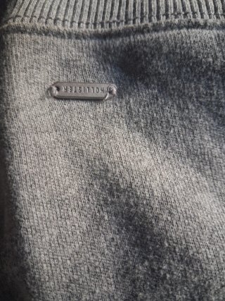 Jersey Hollister Mujer Gris