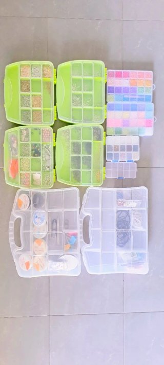 Caja de abalorios para bisutería
