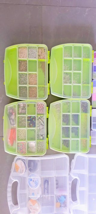 Caja de abalorios para bisutería