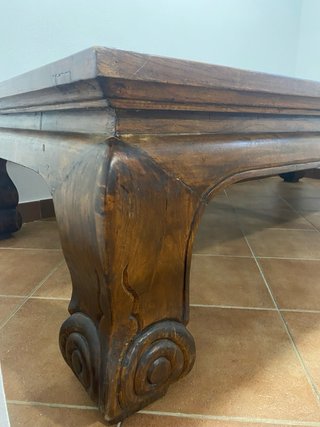 Letto antico cinese in legno