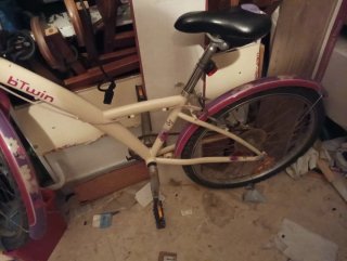 Tres Bicicletas infantil Btwin 21 pulgadas