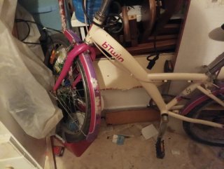 Tres Bicicletas infantil Btwin 21 pulgadas