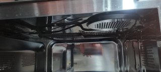 Microondas plateado
