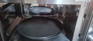 Microondas plateado