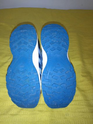 Zapatillas Salomon T. 36 Negras y Azules
