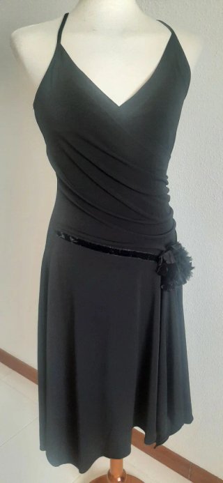 Vestido Negro Zara