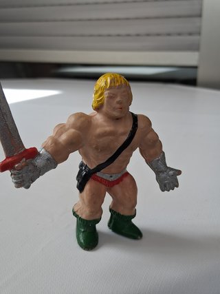 Figura He-Man PVC Años 80 bootleg